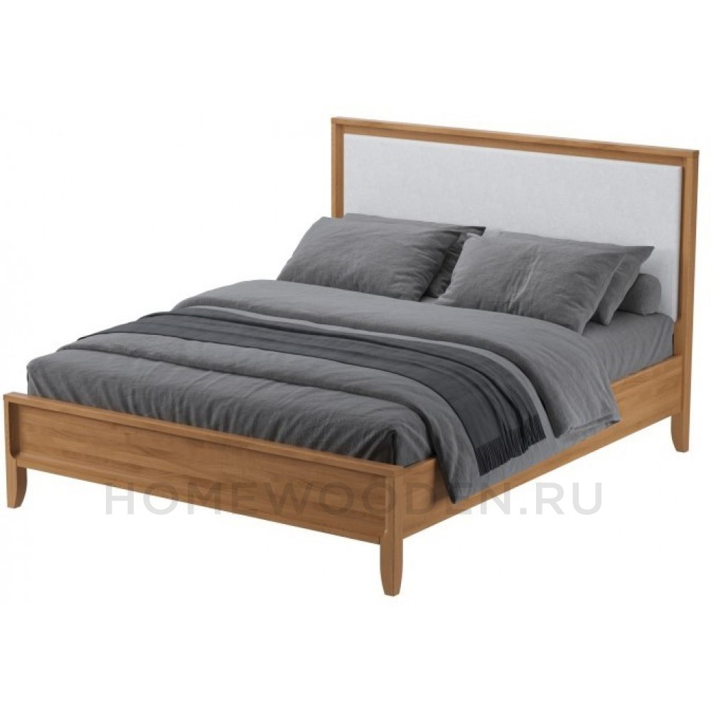Кровать Бридж 160х200 с мягким изголовьем