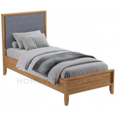 Кровать Бридж 90х200 с мягким изголовьем