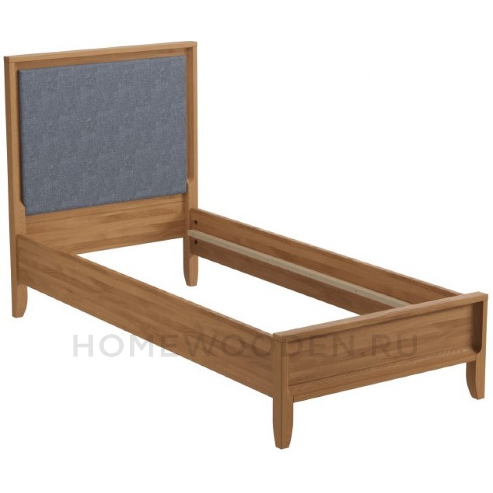 Кровать Бридж 90х200 с мягким изголовьем