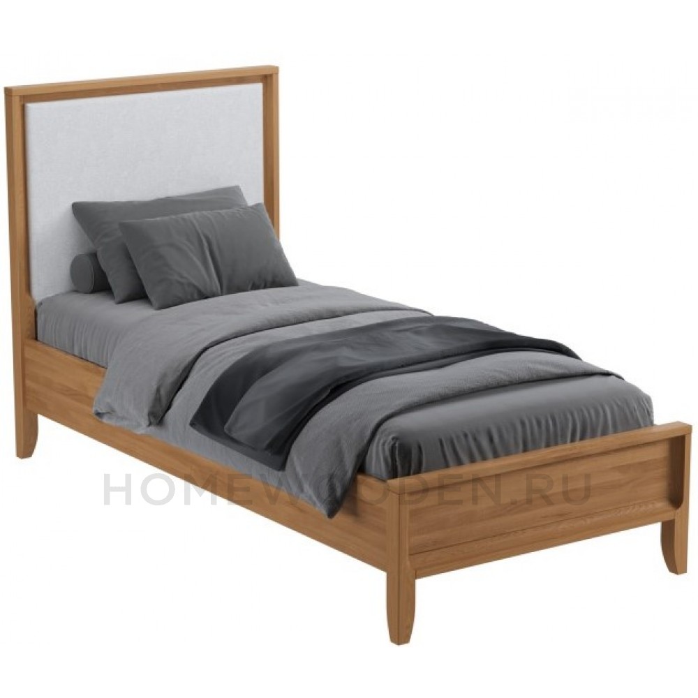 Кровать Бридж 90х200 с мягким изголовьем