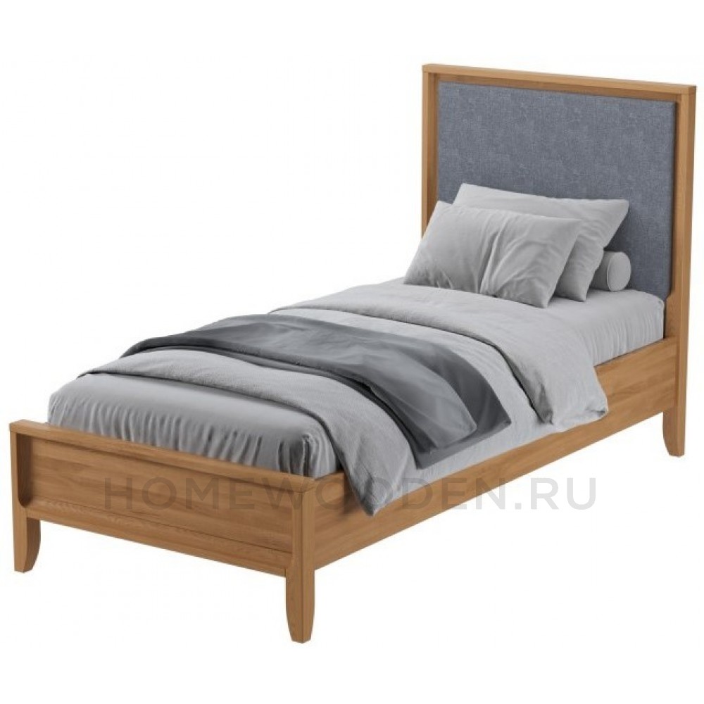 Кровать Бридж 90х200 с мягким изголовьем