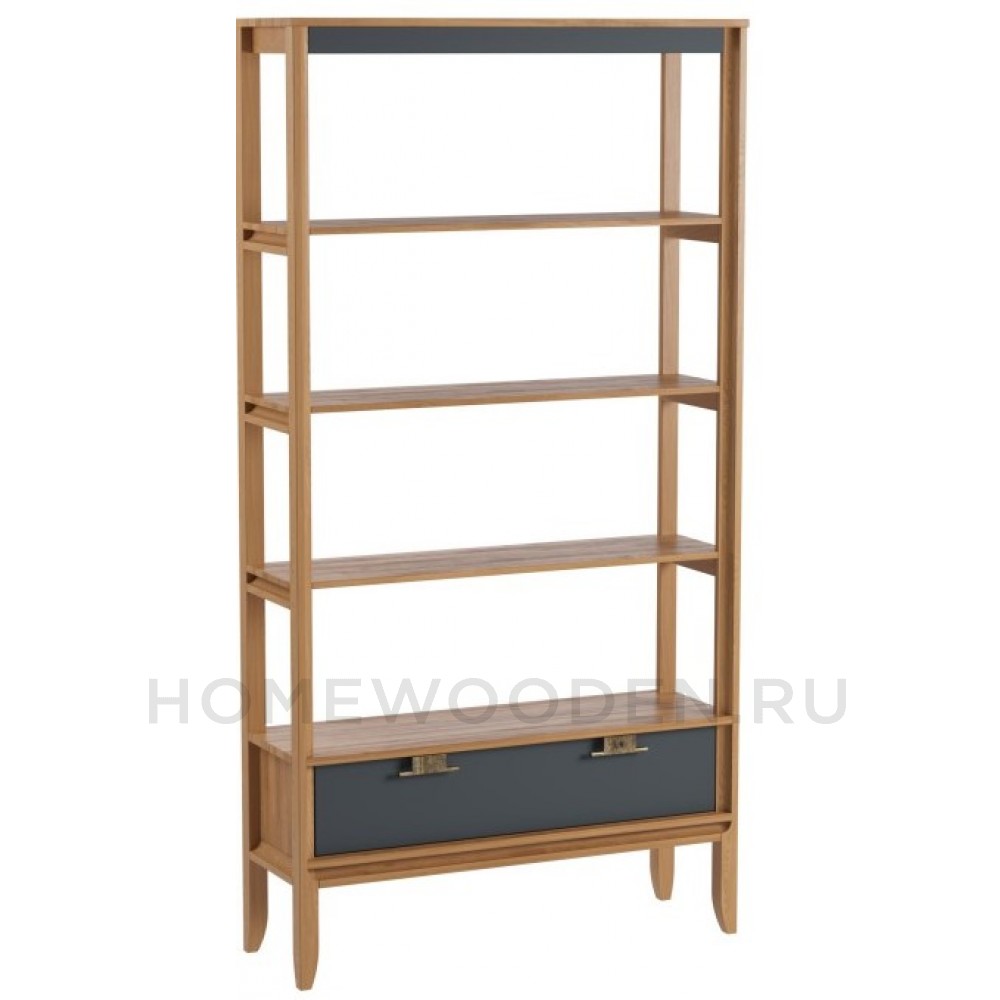 Стеллаж Бридж сквозной широкий с 1 ящиком