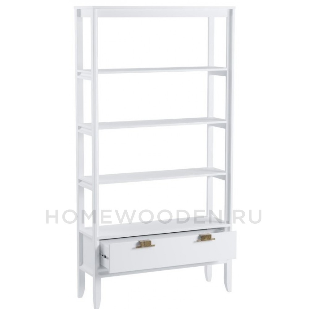 Стеллаж Бридж сквозной широкий с 1 ящиком