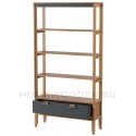 Стеллаж Бридж сквозной широкий с 1 ящиком