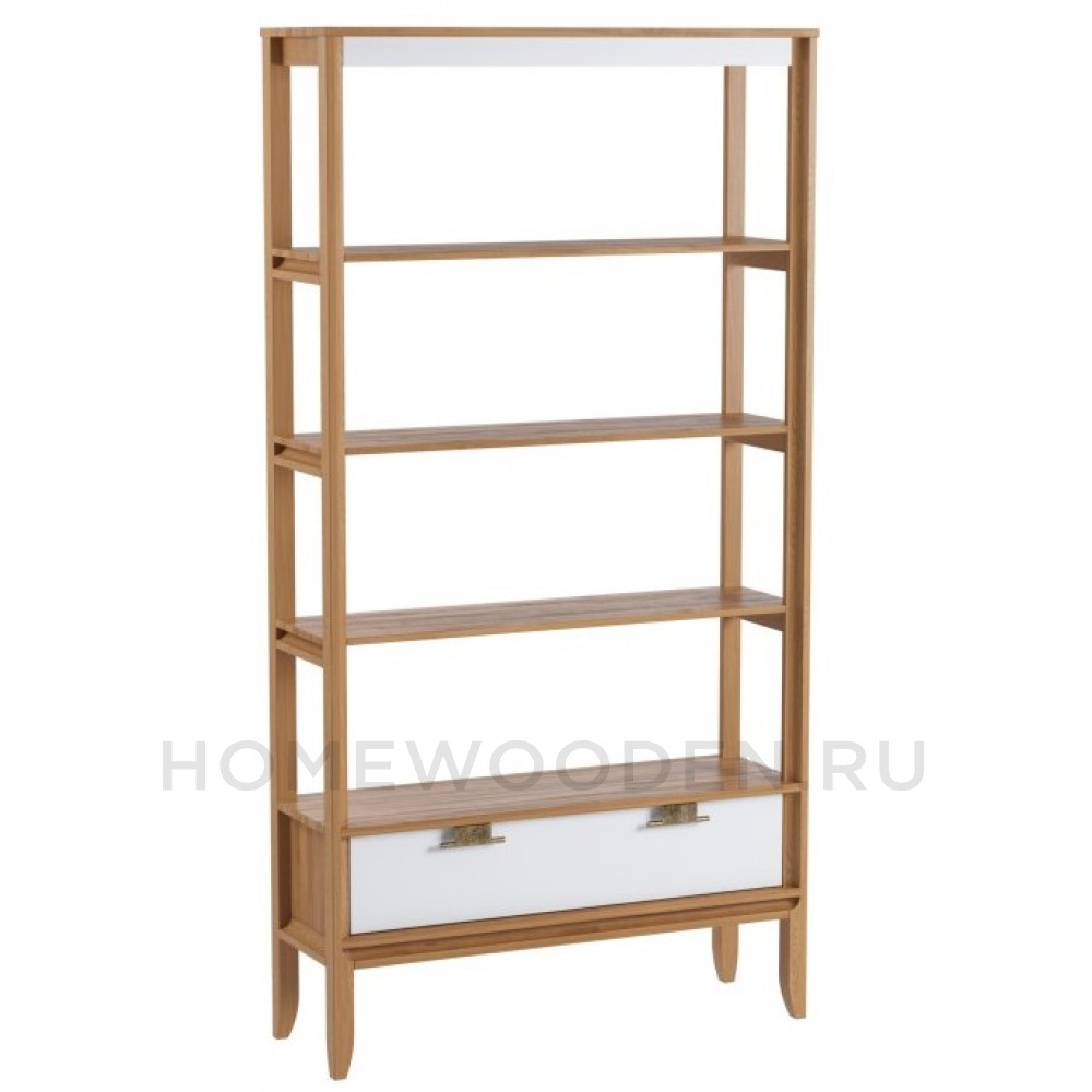 Стеллаж Бридж сквозной широкий с 1 ящиком