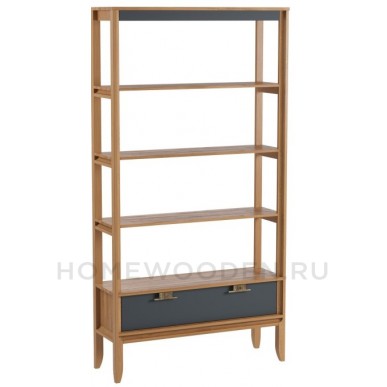 Стеллаж Бридж сквозной широкий с 1 ящиком