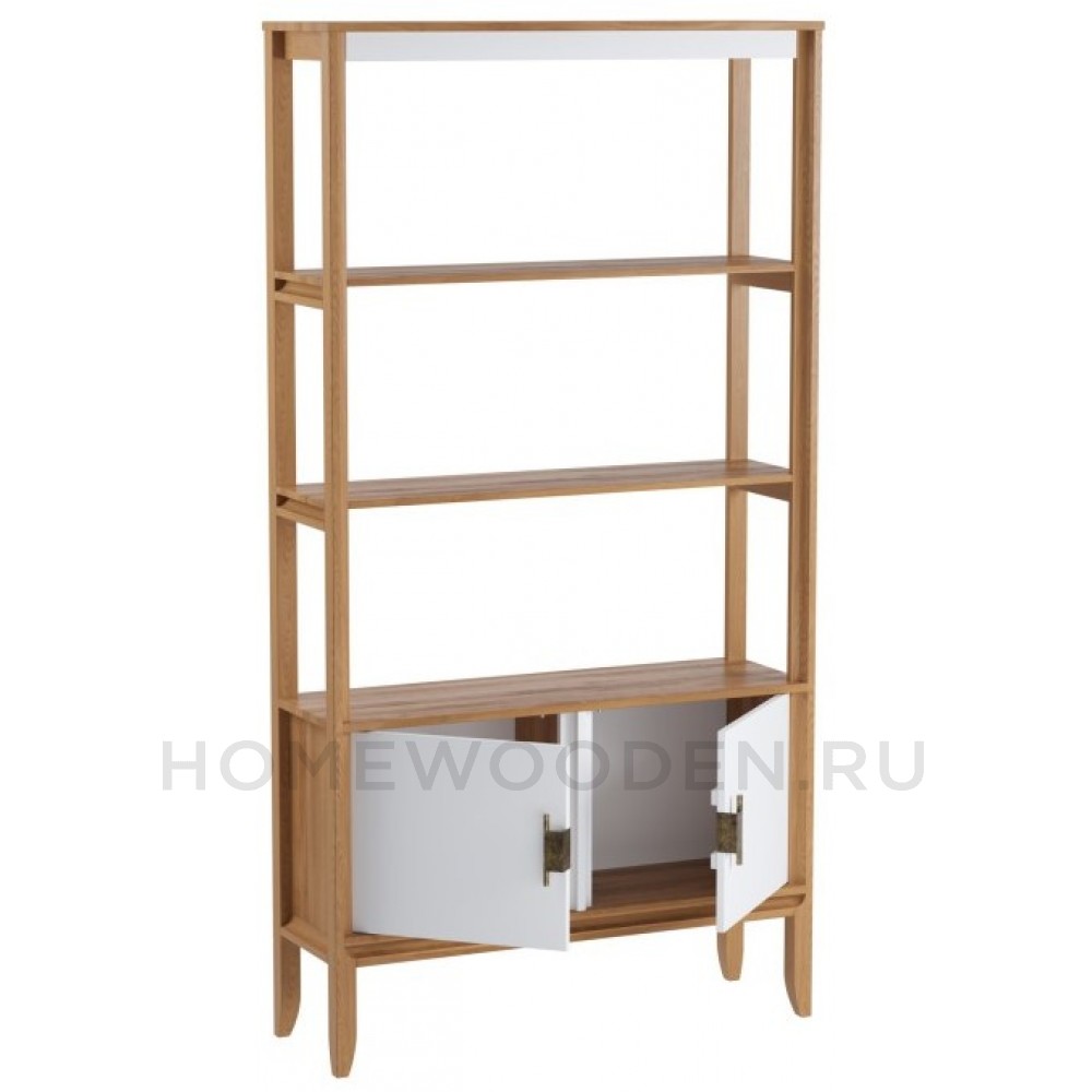 Стеллаж Бридж сквозной широкий с 2 дверями