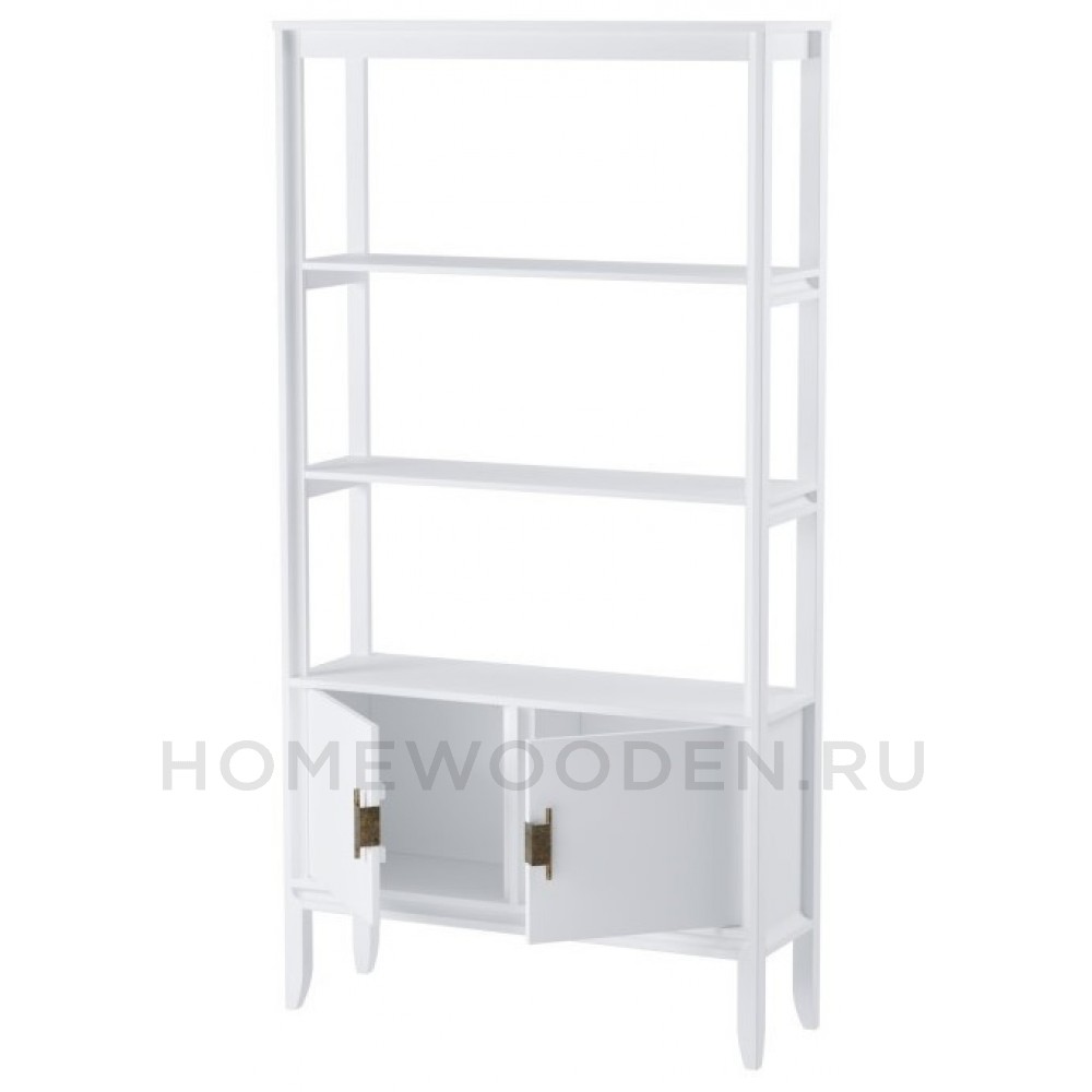 Стеллаж Бридж сквозной широкий с 2 дверями