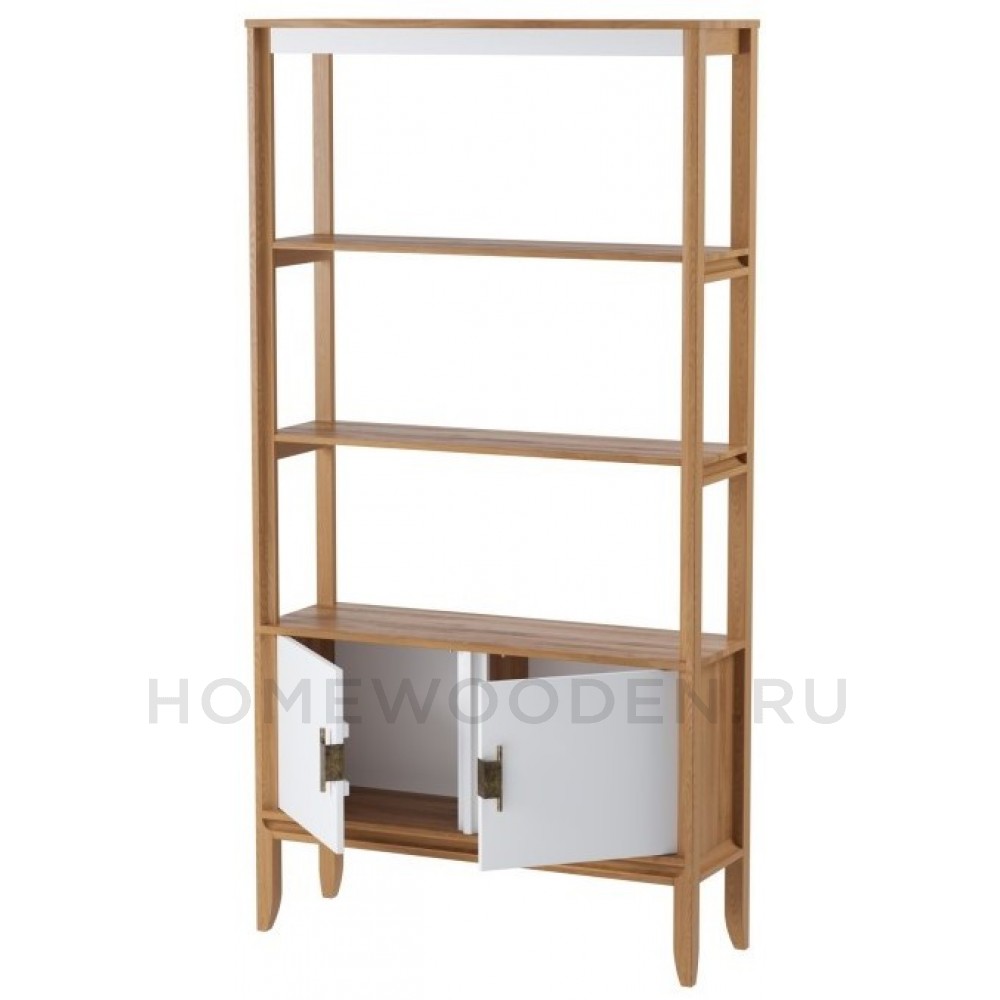 Стеллаж Бридж сквозной широкий с 2 дверями
