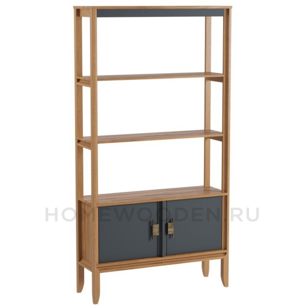 Стеллаж Бридж сквозной широкий с 2 дверями