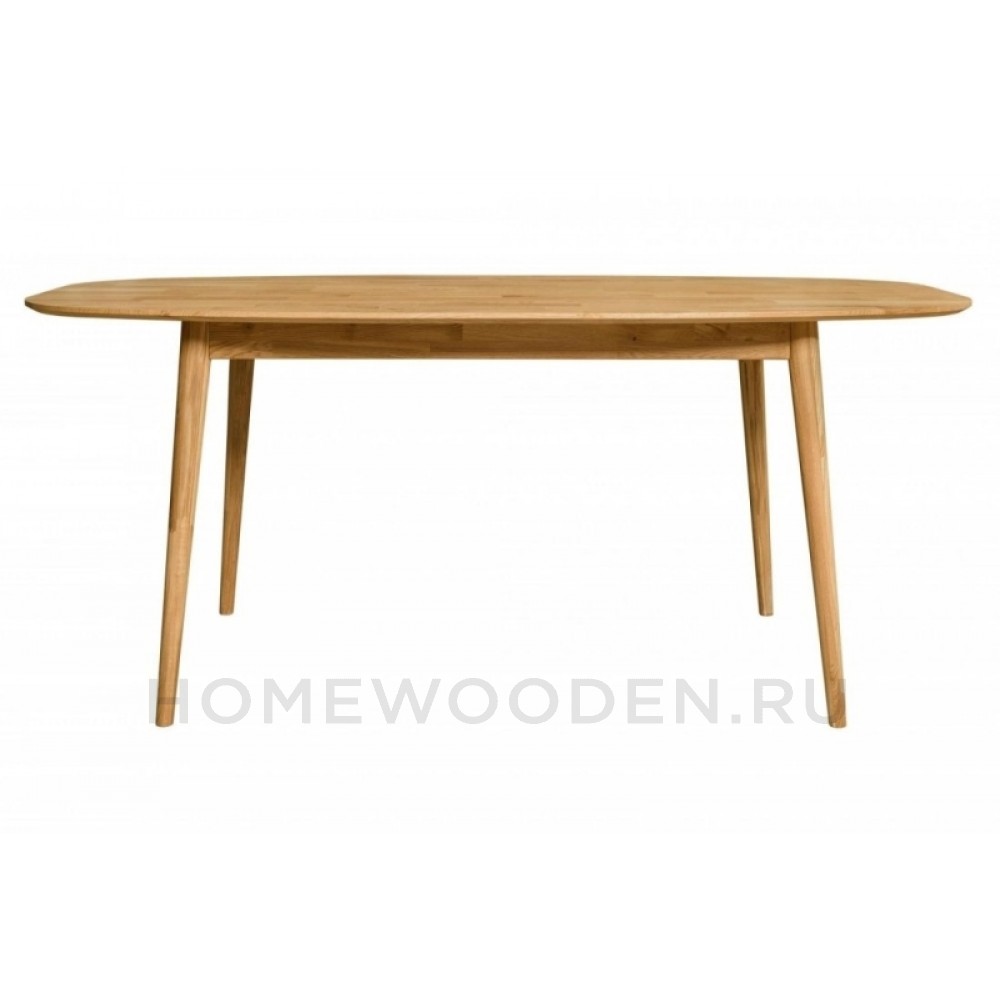 Стол обеденный Сканди 2.1 из массива дуба 160*90