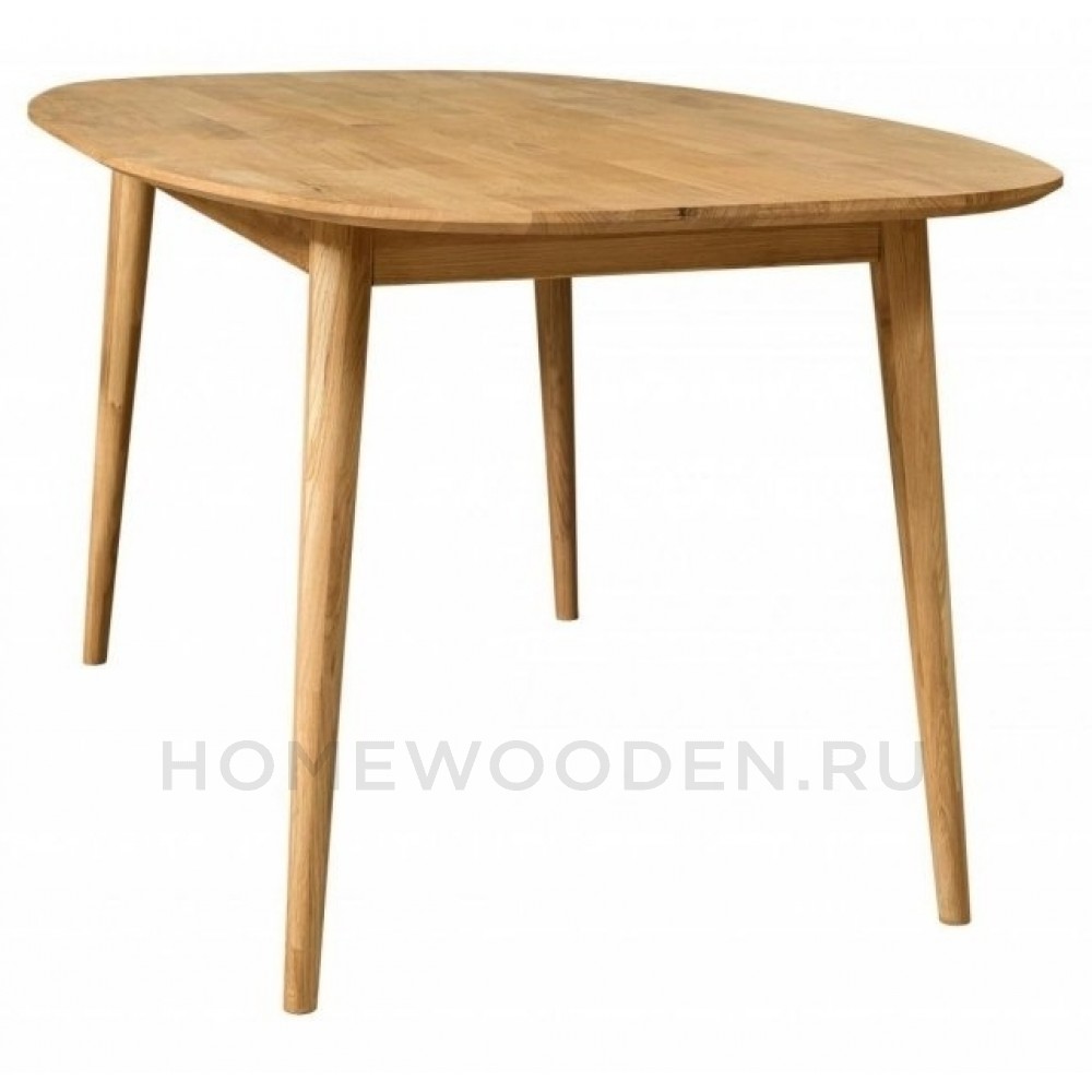 Стол обеденный Сканди 2.1 из массива дуба 180*90