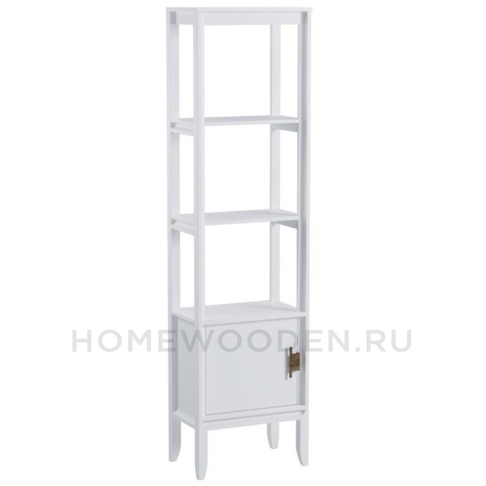 Стеллаж Бридж сквозной узкий с 1 дверью