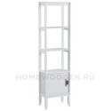 Стеллаж Бридж сквозной узкий с 1 дверью