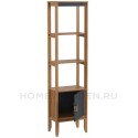 Стеллаж Бридж сквозной узкий с 1 дверью