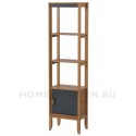 Стеллаж Бридж сквозной узкий с 1 дверью