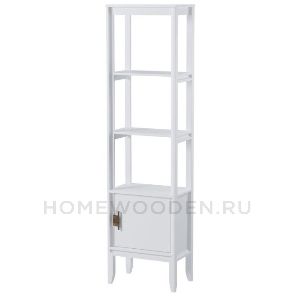 Стеллаж Бридж сквозной узкий с 1 дверью