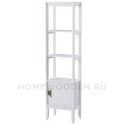 Стеллаж Бридж сквозной узкий с 1 дверью