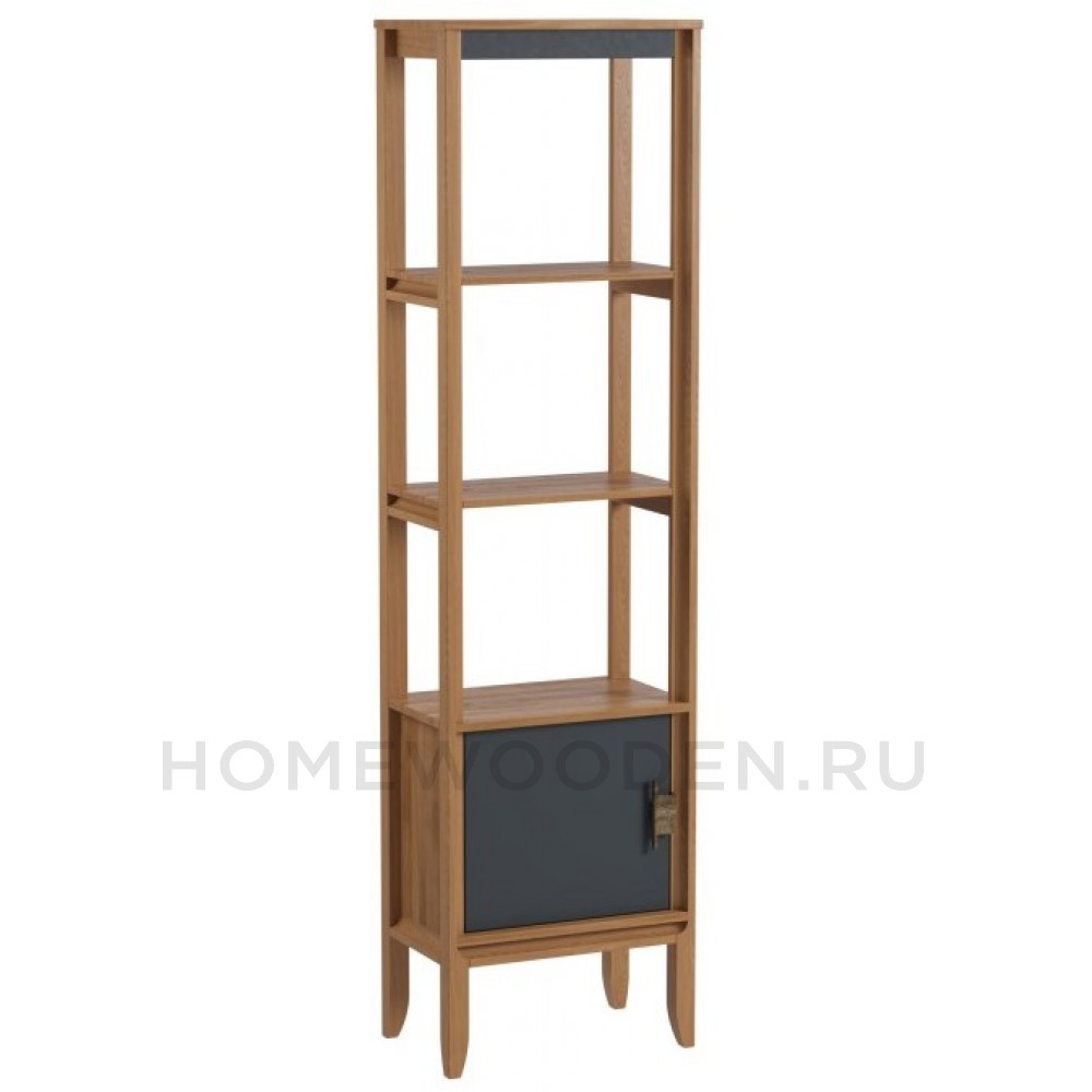 Стеллаж Бридж сквозной узкий с 1 дверью