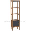 Стеллаж Бридж сквозной узкий с 1 дверью