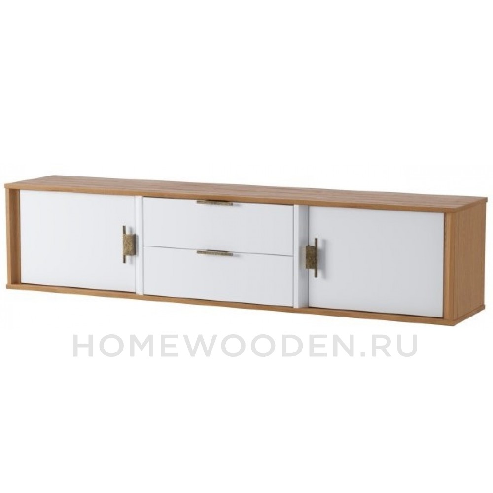 Тумба ТВ Бридж подвесная 2 двери 2 ящика