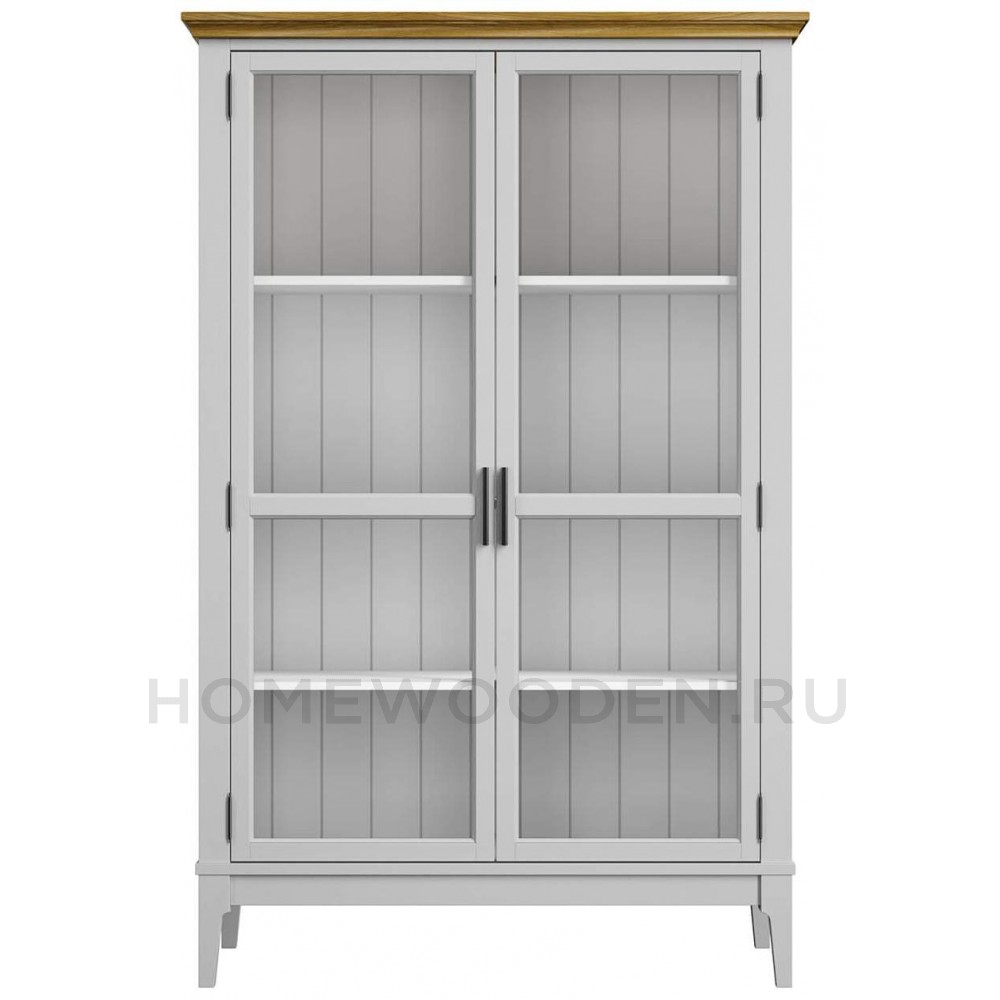 Шкаф для посуды Квадро-С 20 из массива сосны