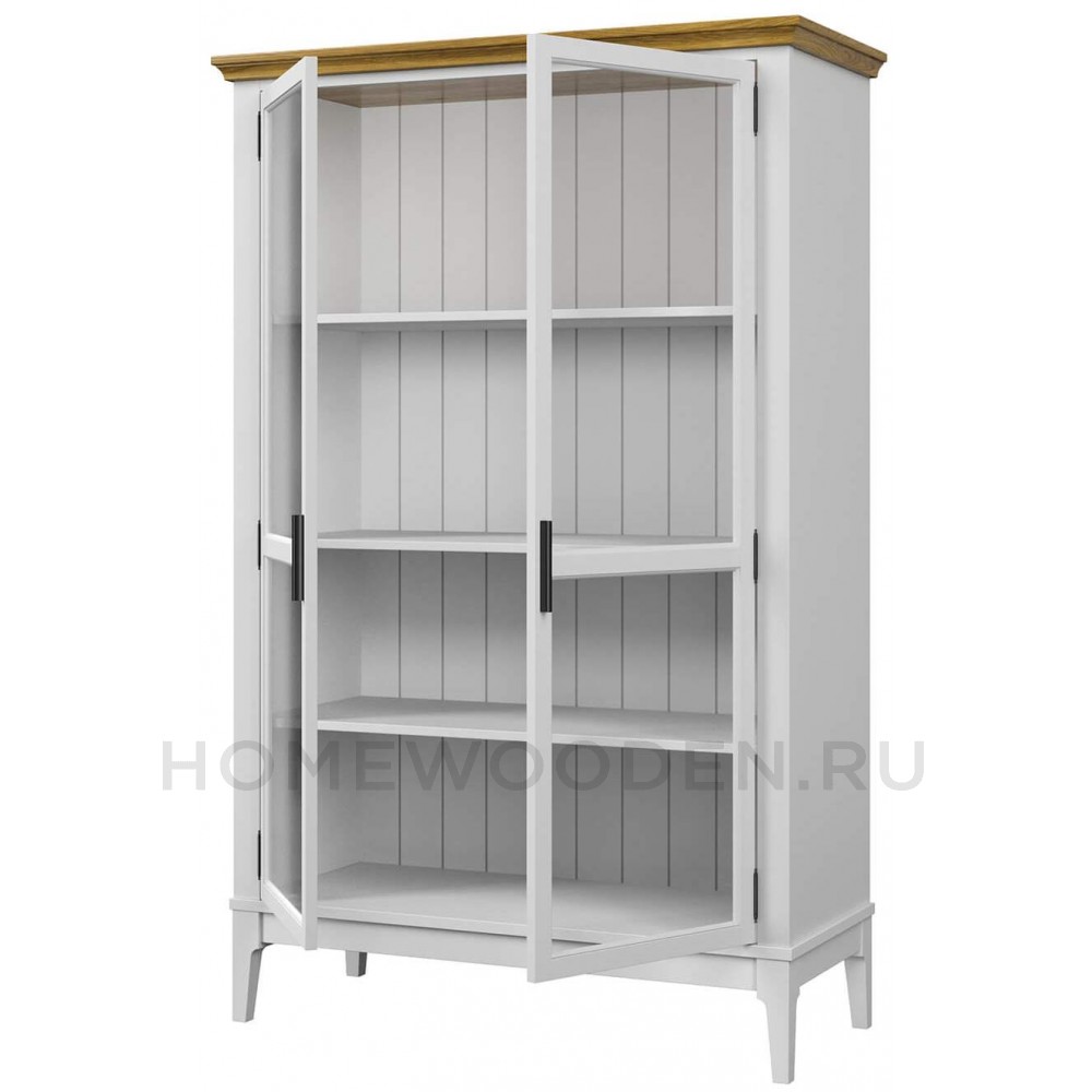 Шкаф для посуды Квадро-С 20 из массива сосны