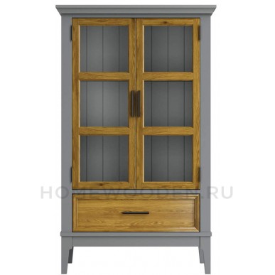 Шкаф для посуды Квадро-С 21 из массива сосны