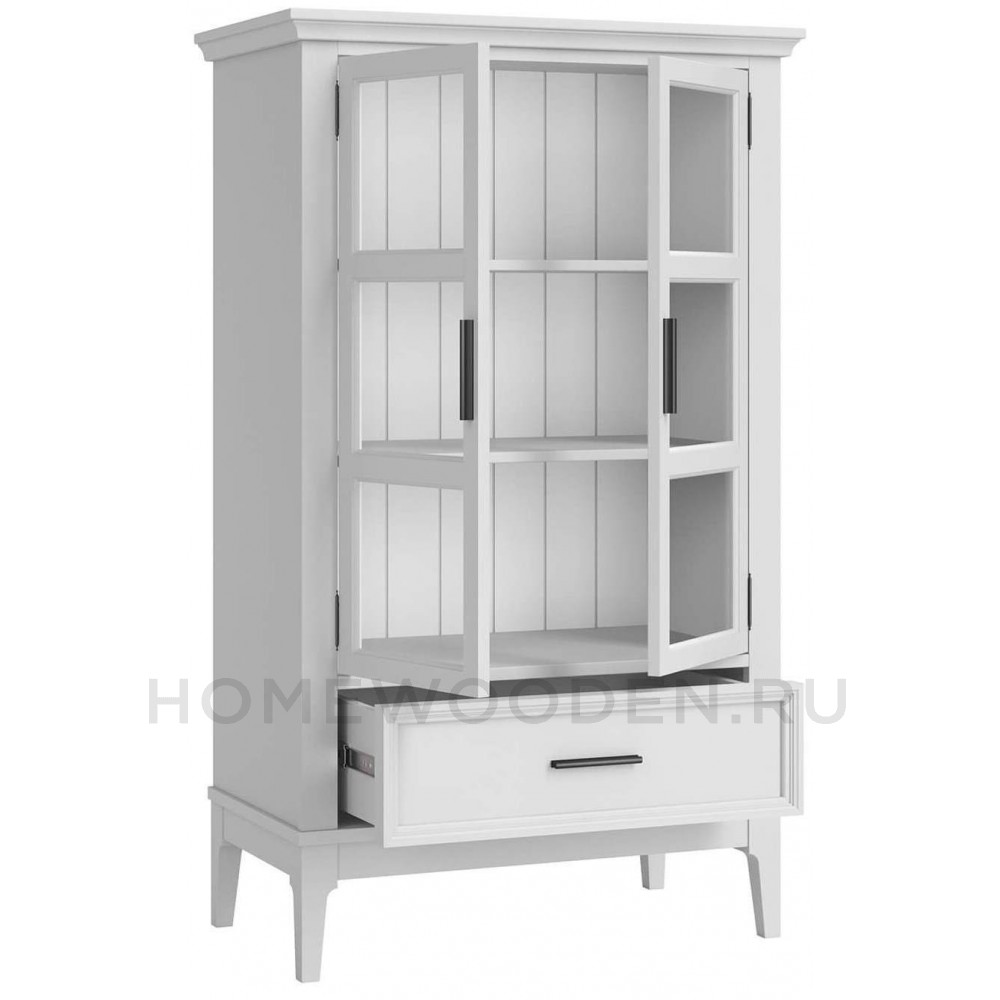 Шкаф для посуды Квадро-С 21 из массива сосны