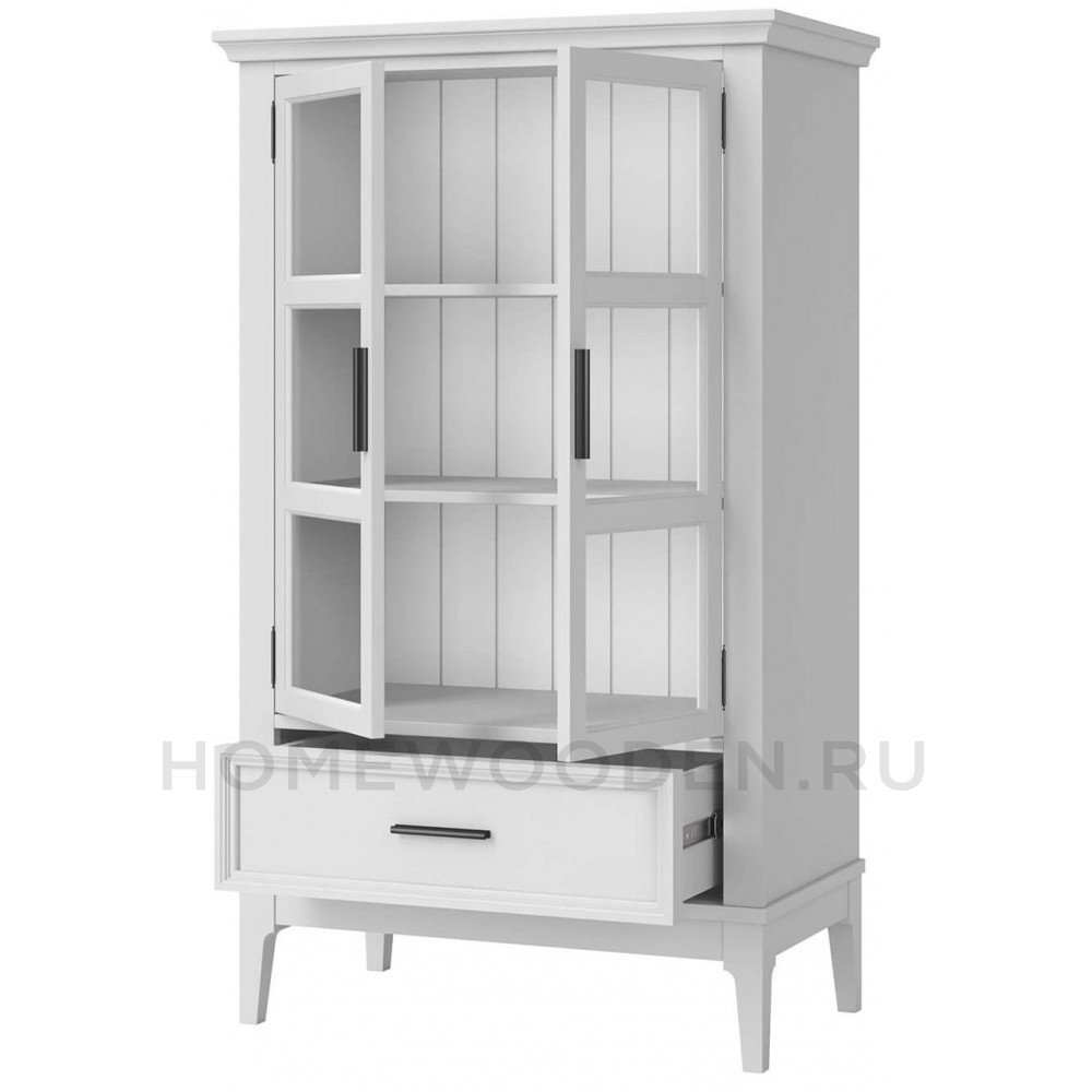 Шкаф для посуды Квадро-С 21 из массива сосны