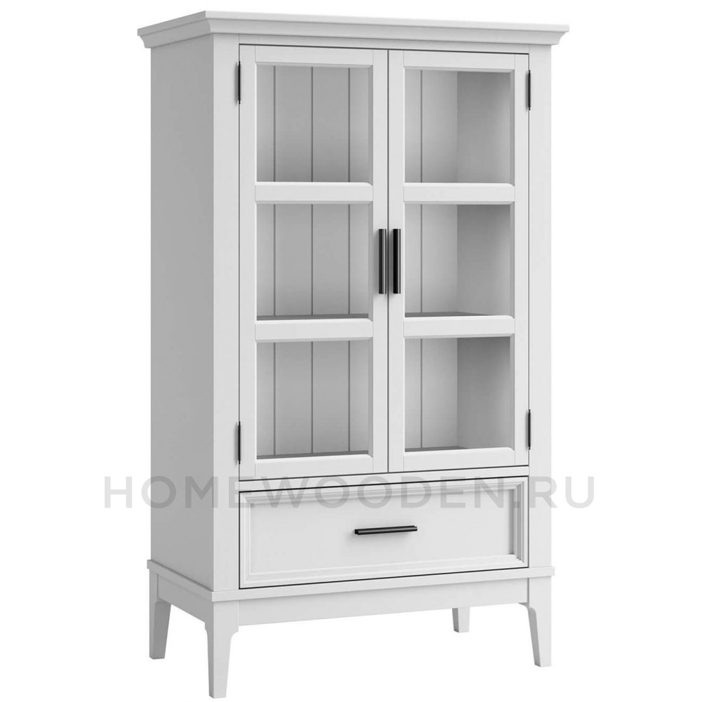 Шкаф для посуды Квадро-С 21 из массива сосны