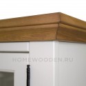 Шкаф для посуды Квадро-С 42 из массива сосны