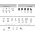 Кухня Софья Белая эмаль 210 см