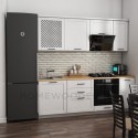 Кухня Софья Белая эмаль 210 см
