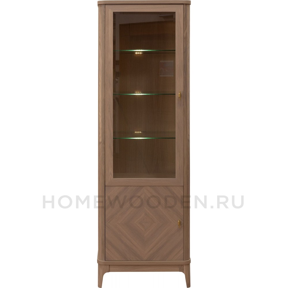 Шкаф-витрина Армани П1.135.0.11 массив дуба