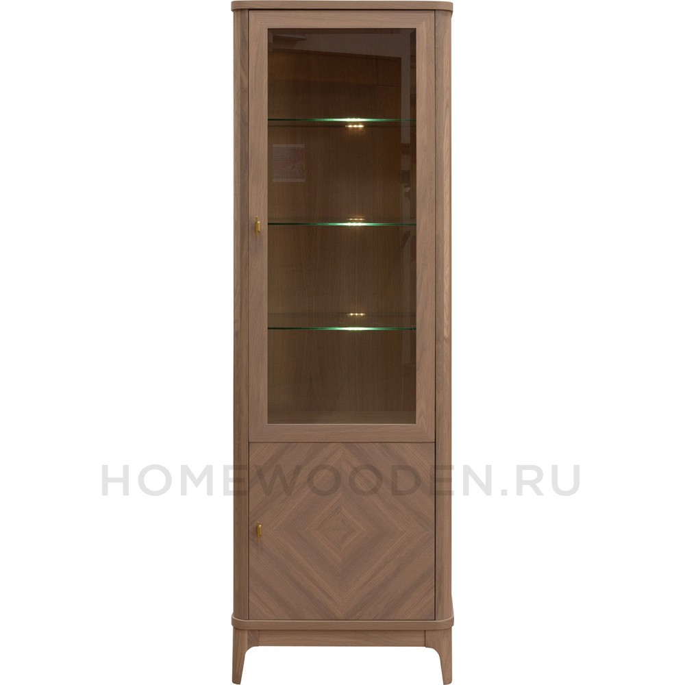 Шкаф-витрина Армани П1.135.0.11 массив дуба