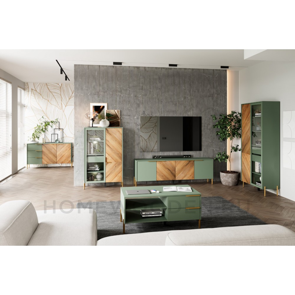 Витрина Сиена REG1W1D/140 с подсветкой
