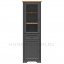 Шкаф с витриной Жасмин REG1W1D1S