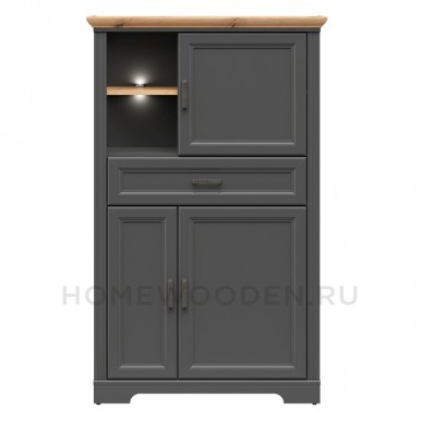 Шкаф Жасмин REG3D1S с подсветкой