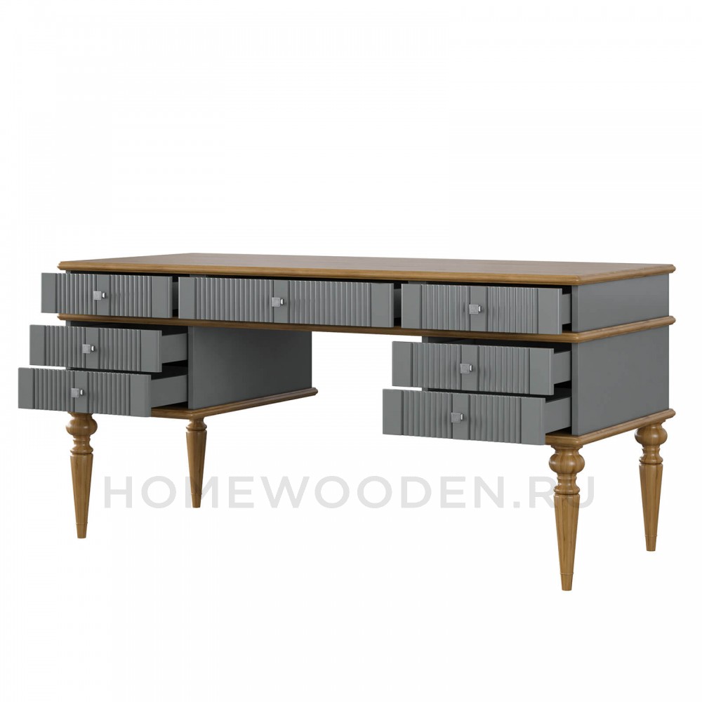 Стол письменный Рандеву 07 из массива сосны