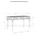 Стол письменный Рандеву 03 из массива сосны