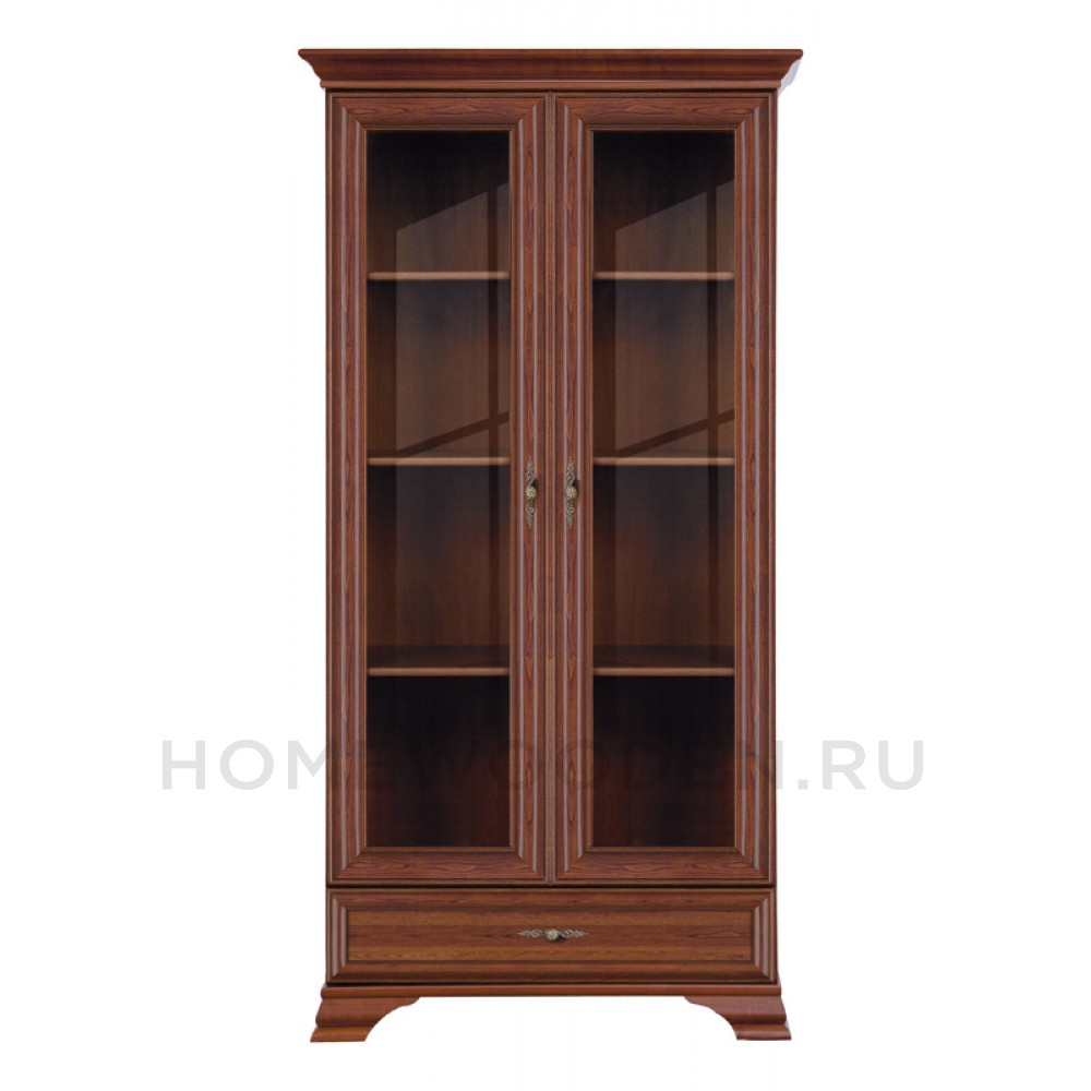 Шкаф с витриной Кентаки REG2W1S