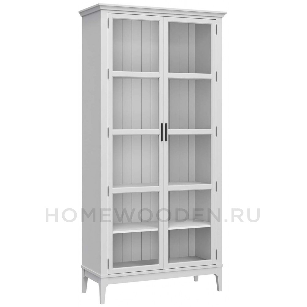 Шкаф для книг Квадро-С 220 из массива сосны