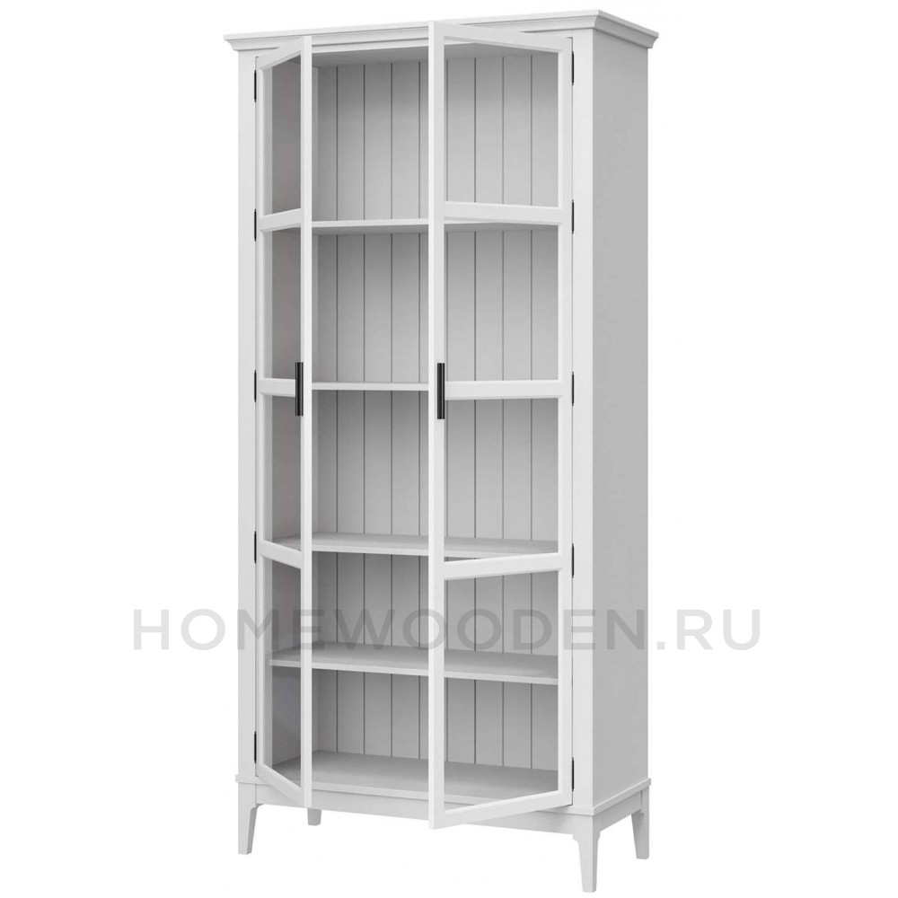 Шкаф для книг Квадро-С 220 из массива сосны