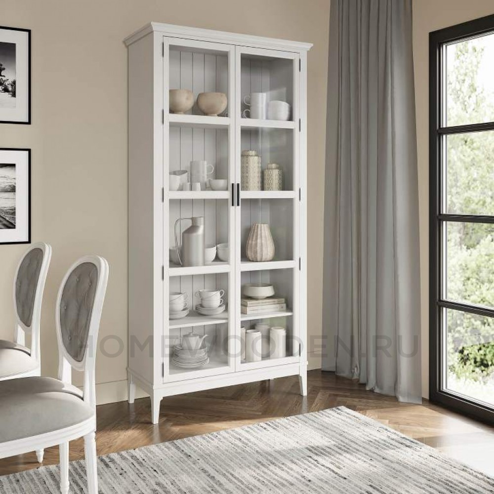 Шкаф для книг Квадро-С 220 из массива сосны