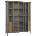 Шкаф для книг Квадро-С 422С из массива сосны