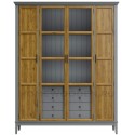 Шкаф для книг Квадро-С 422Ф/04 из массива сосны