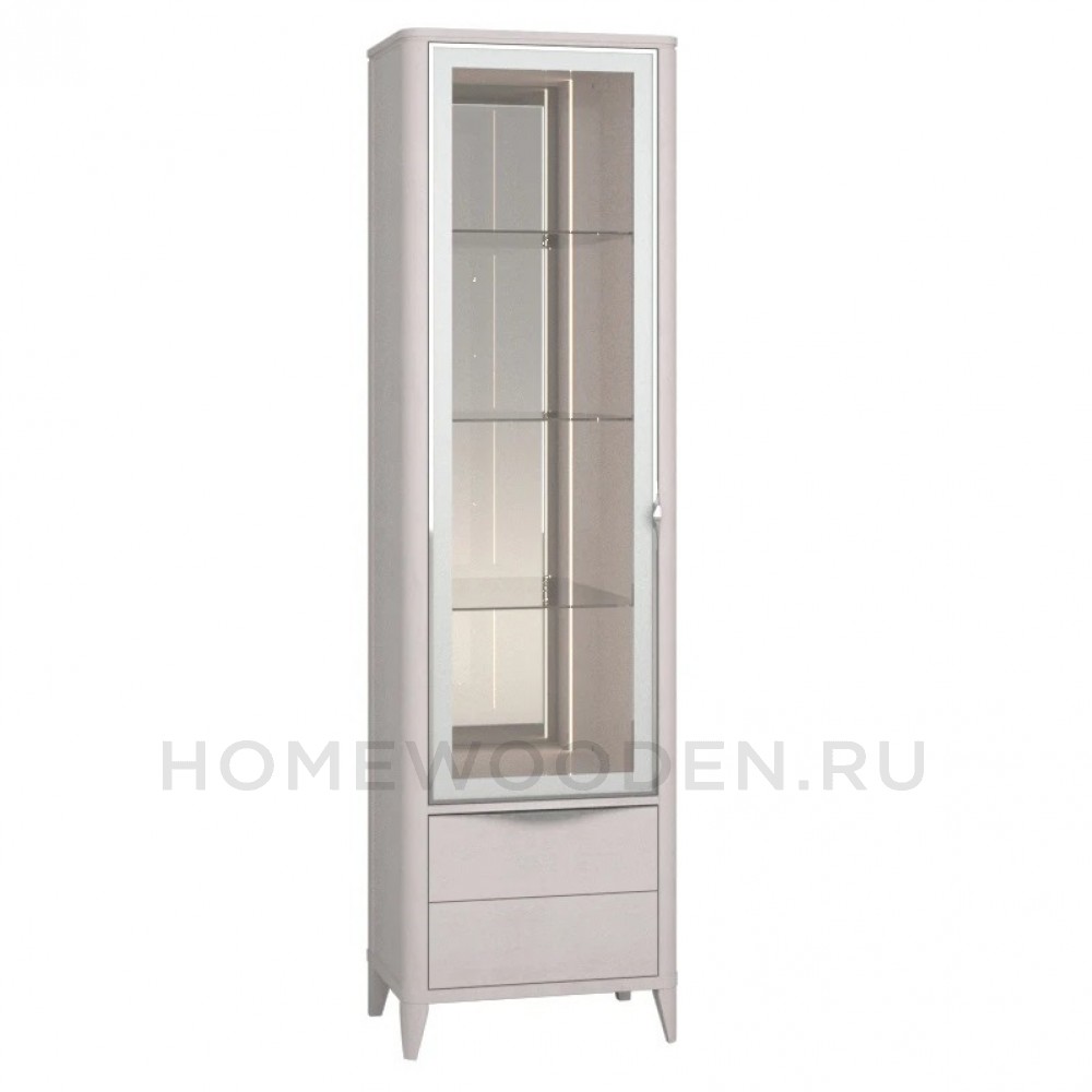 Шкаф с витриной Барселона ММ-426-01