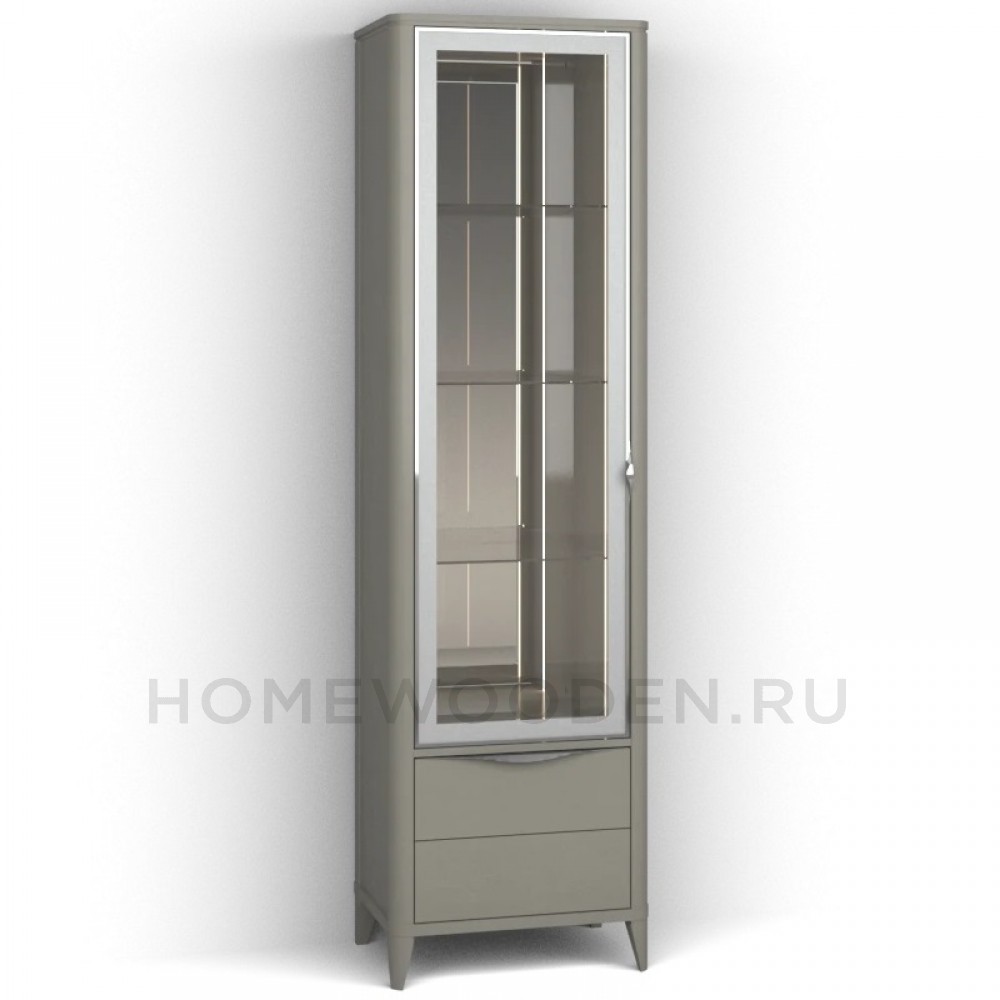 Шкаф с витриной Барселона ММ-426-01