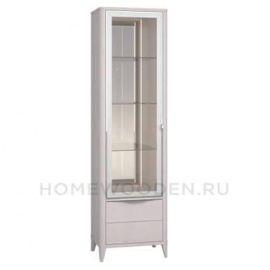 Шкаф с витриной Барселона ММ-426-01